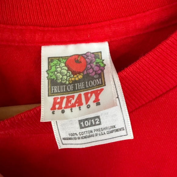 Fruit of The Loom Vintage Y2K Toronto  Canada Child Moose T-Shirt Size 10-12 - Picture 4 of 5